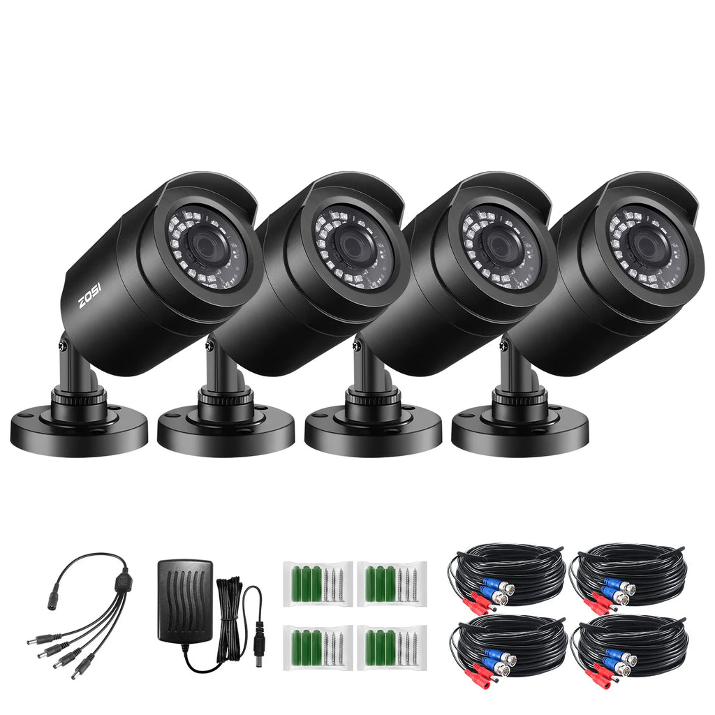 4 Pack Outdoors Security Cameras