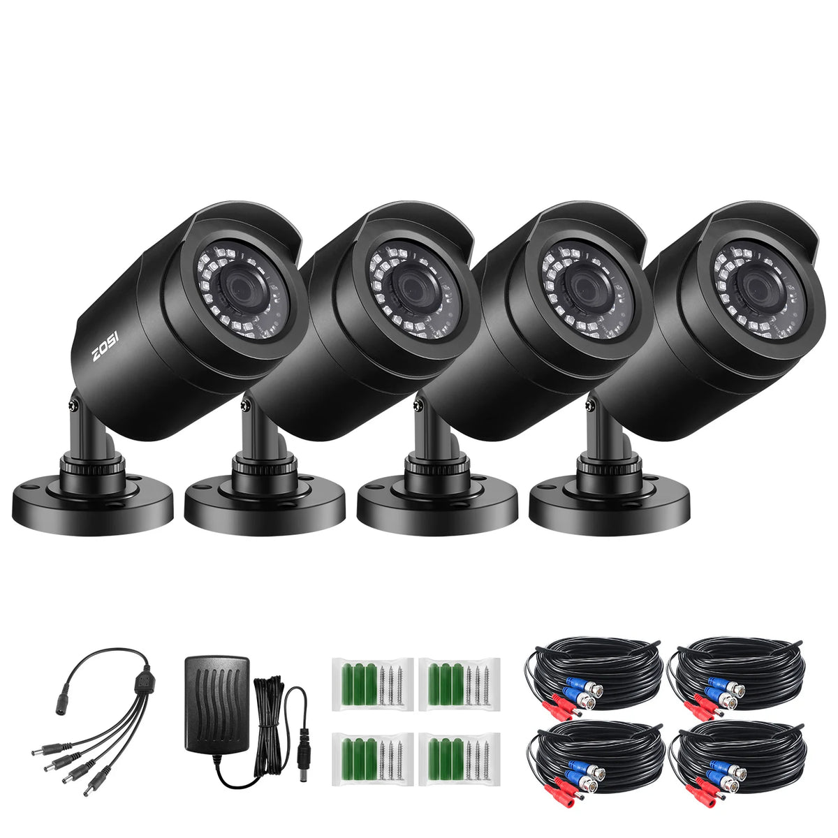 4 Pack Outdoors Security Cameras