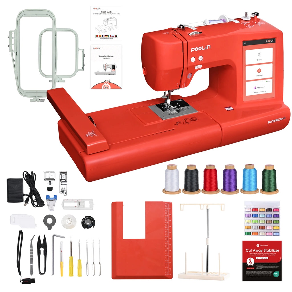 2in1 Embroidery Sewing Machine