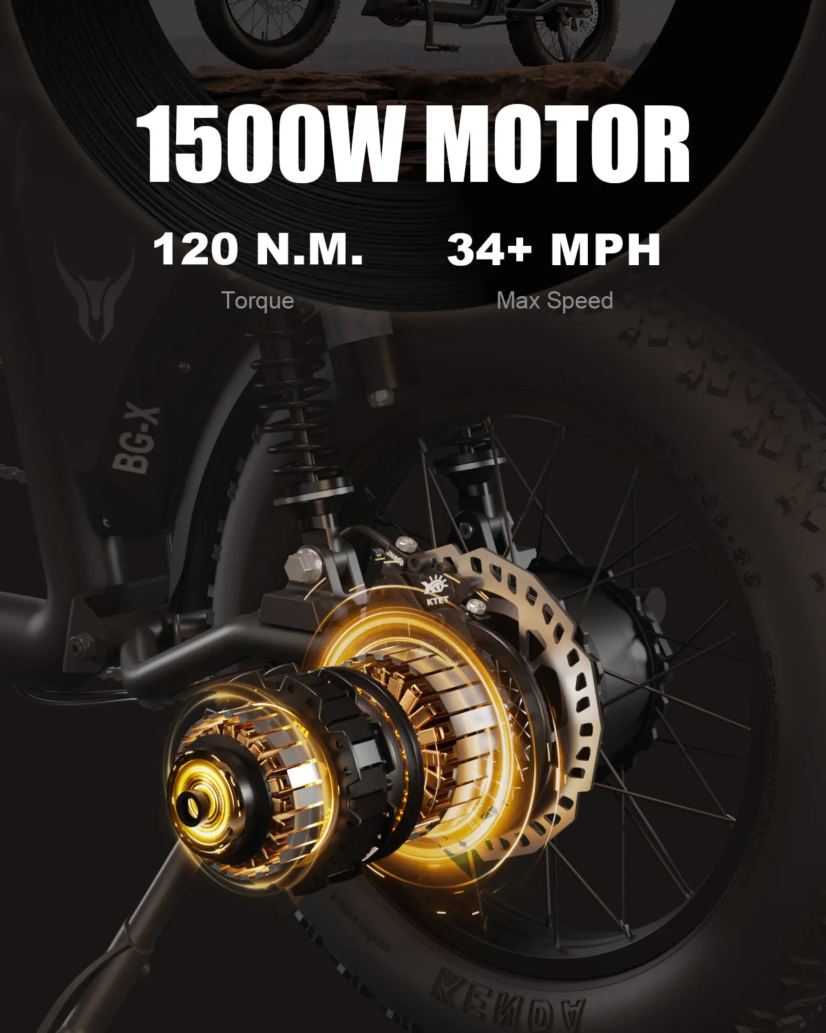 1800W Electric Road Bike for Adults