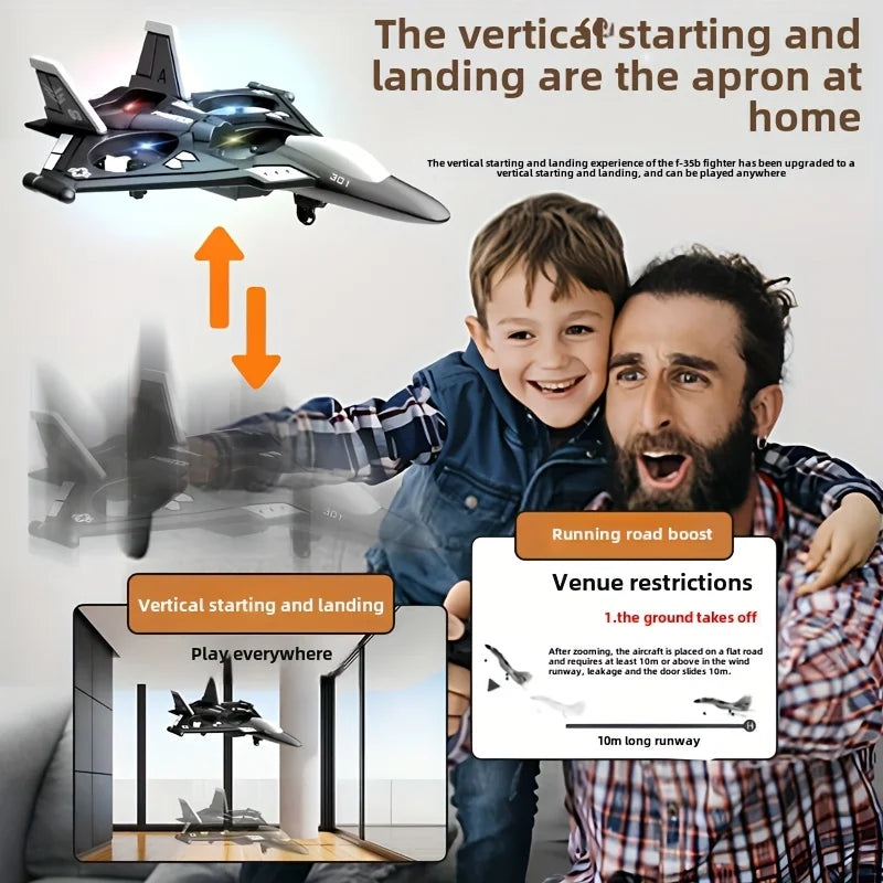 Children's  Remote Control  Fighter Jet With Camera,