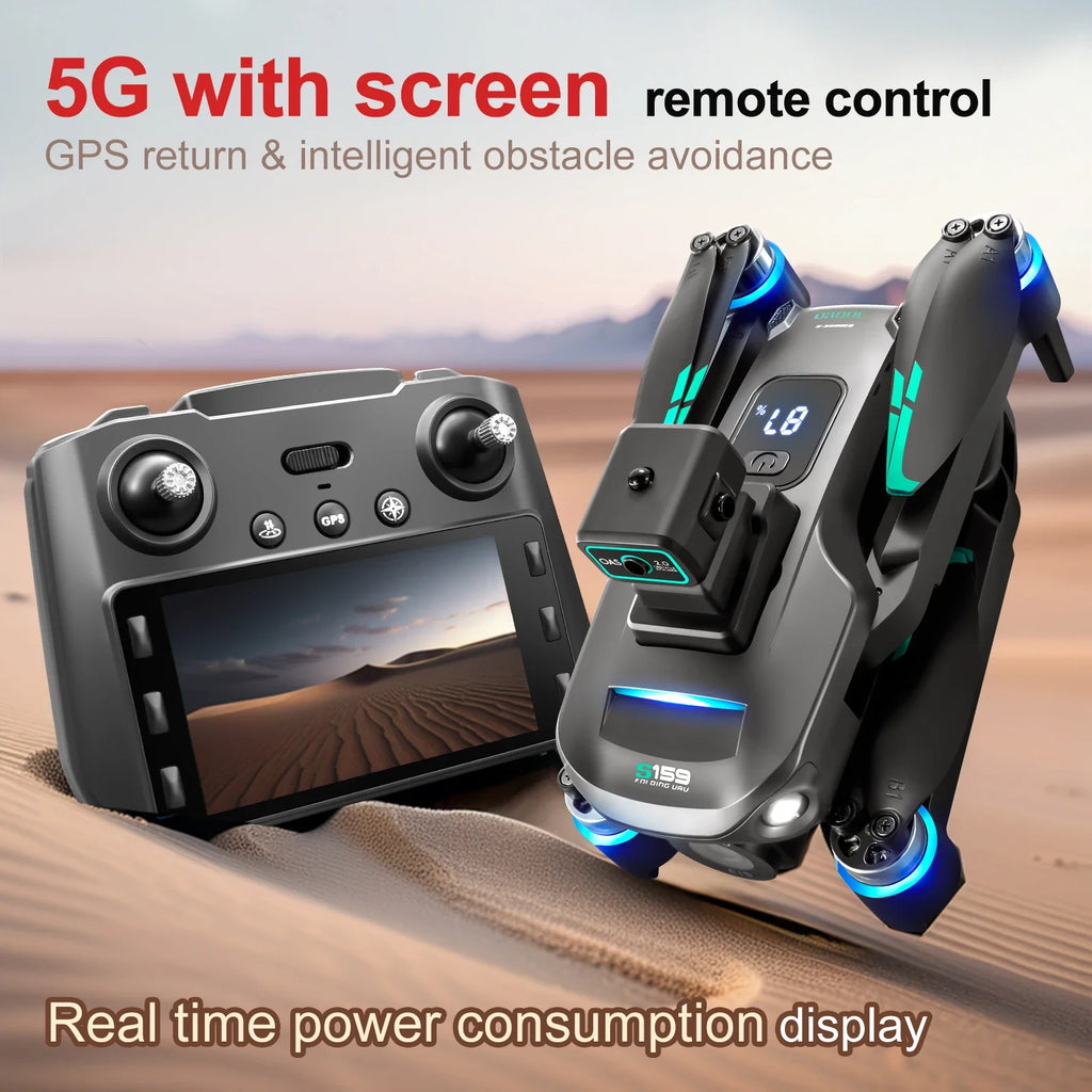 Dual Camera Professional  Foldable Quadcopter
