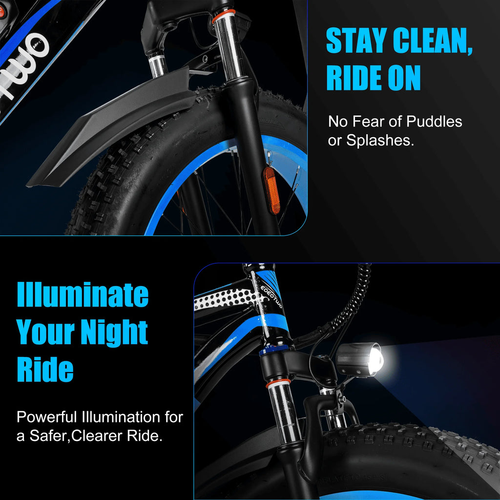 26" 1000w Electric Bike for Adults