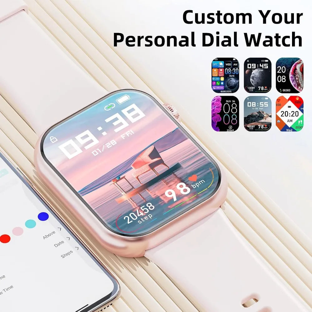 Fitness Smart Watch With Call Answer