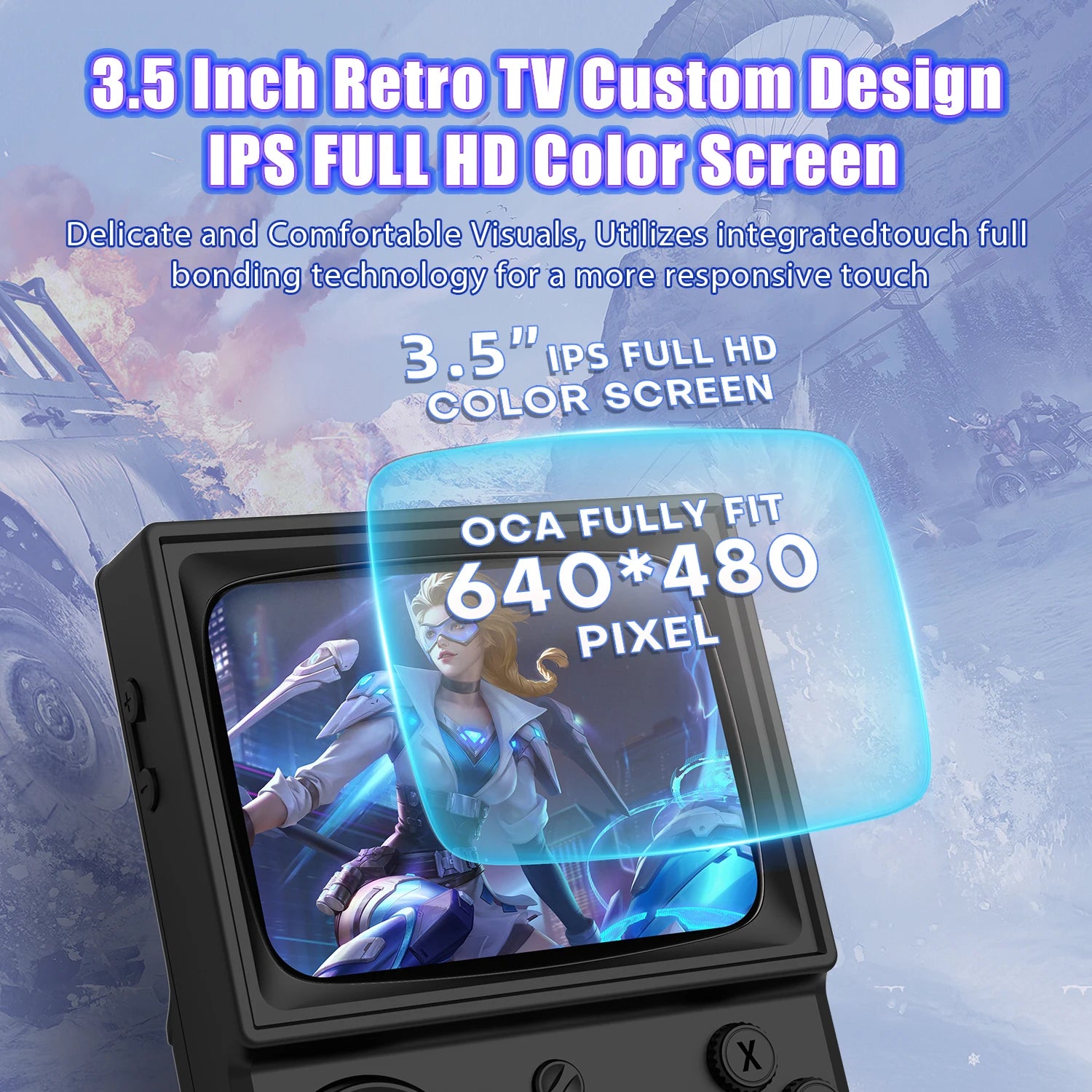 Retro Handheld Game Console