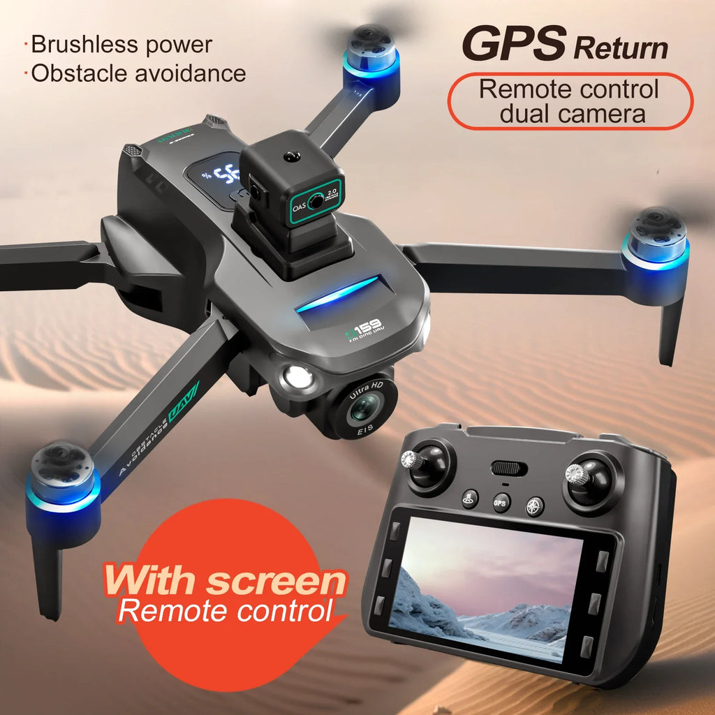 Dual Camera Professional  Foldable Quadcopter