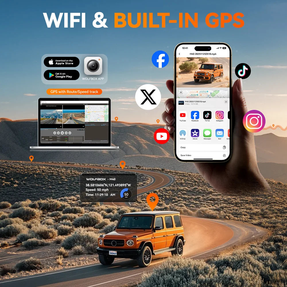 Dash Cam With Voice Control