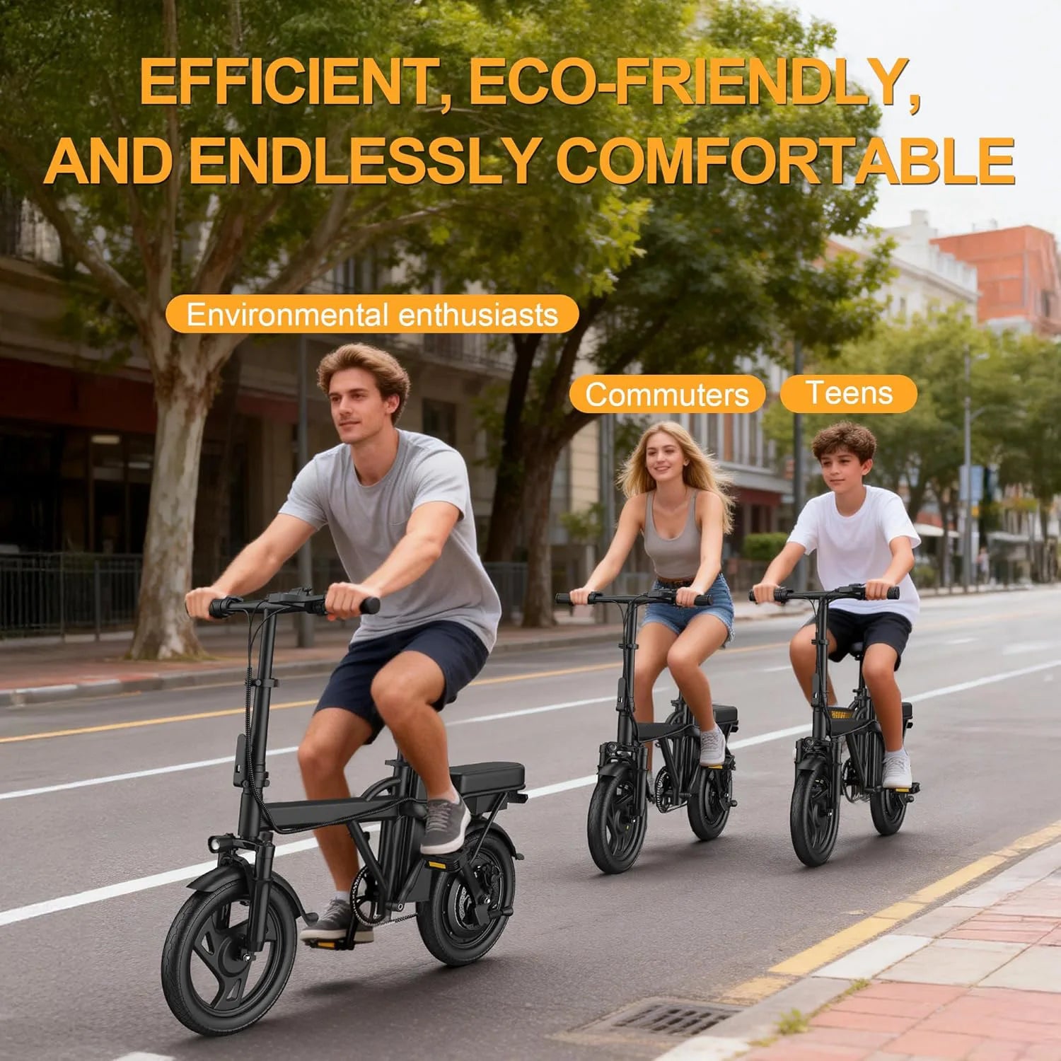 500w Foldable Electric Bike