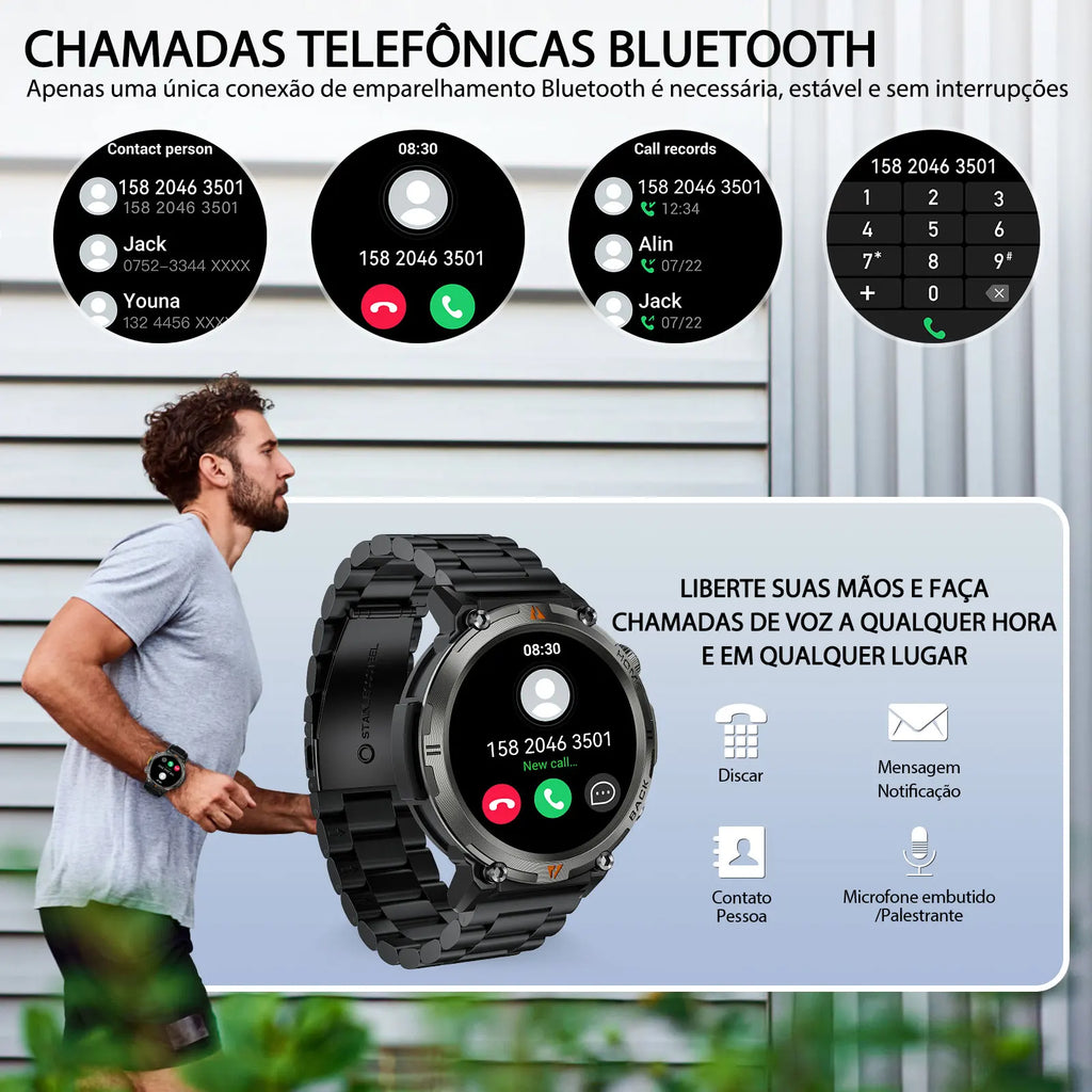 Bluetooth Call Smartwatch for Men