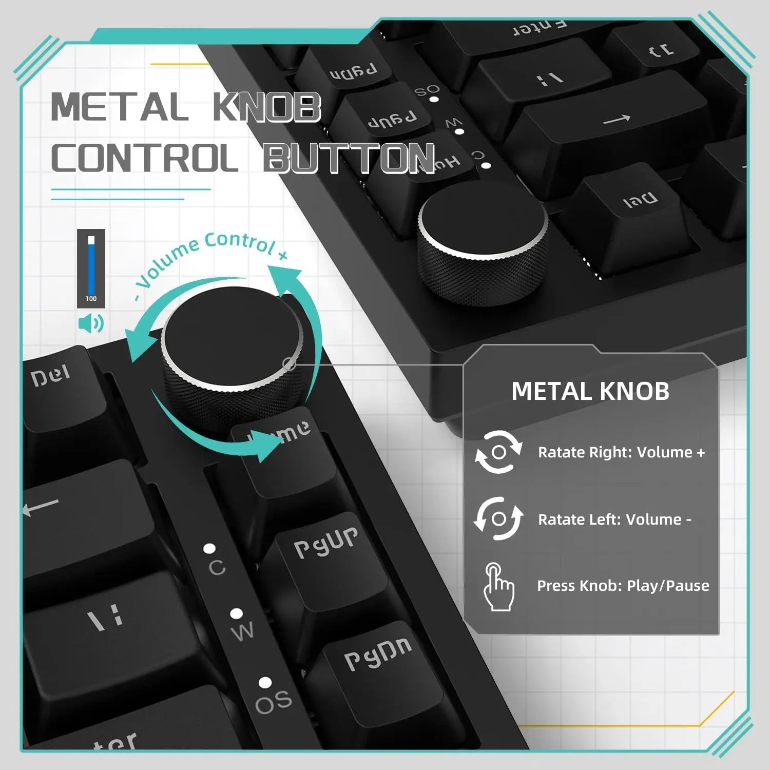 Wired Mechanical Gaming Keyboard