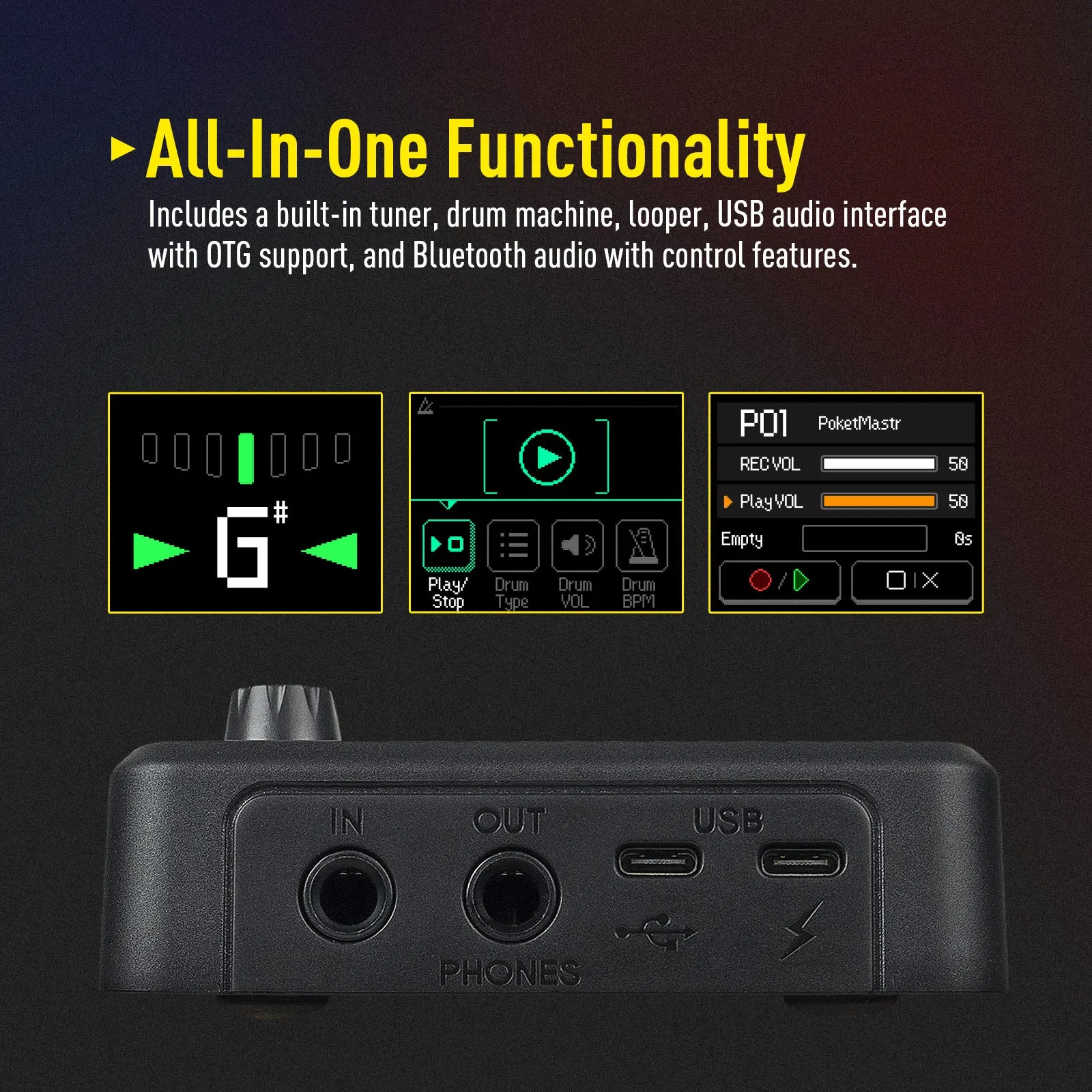 Compact Guitar Bass Amp