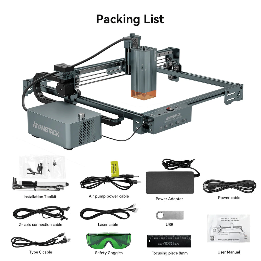 40W Laser Engraver Machine