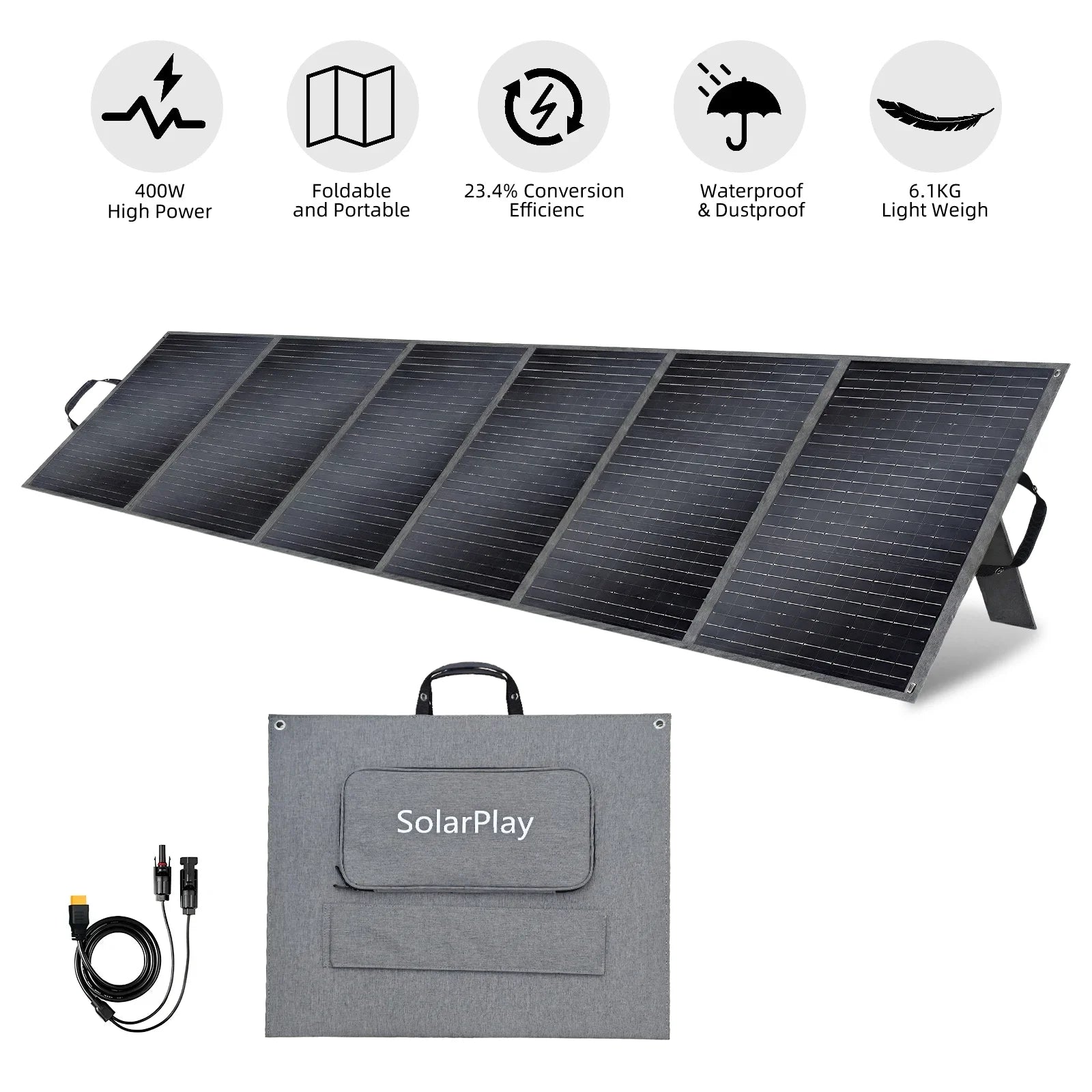 400W Foldable Solar Panel