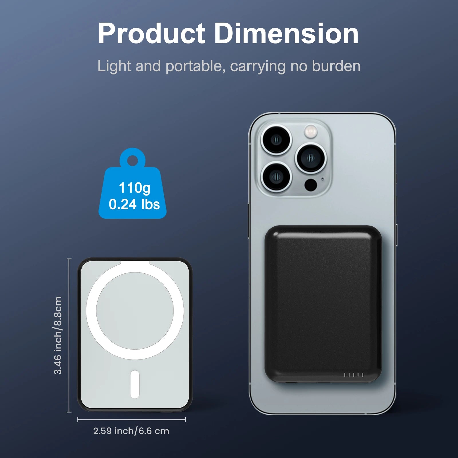 Magnetic Power Bank For IPhone