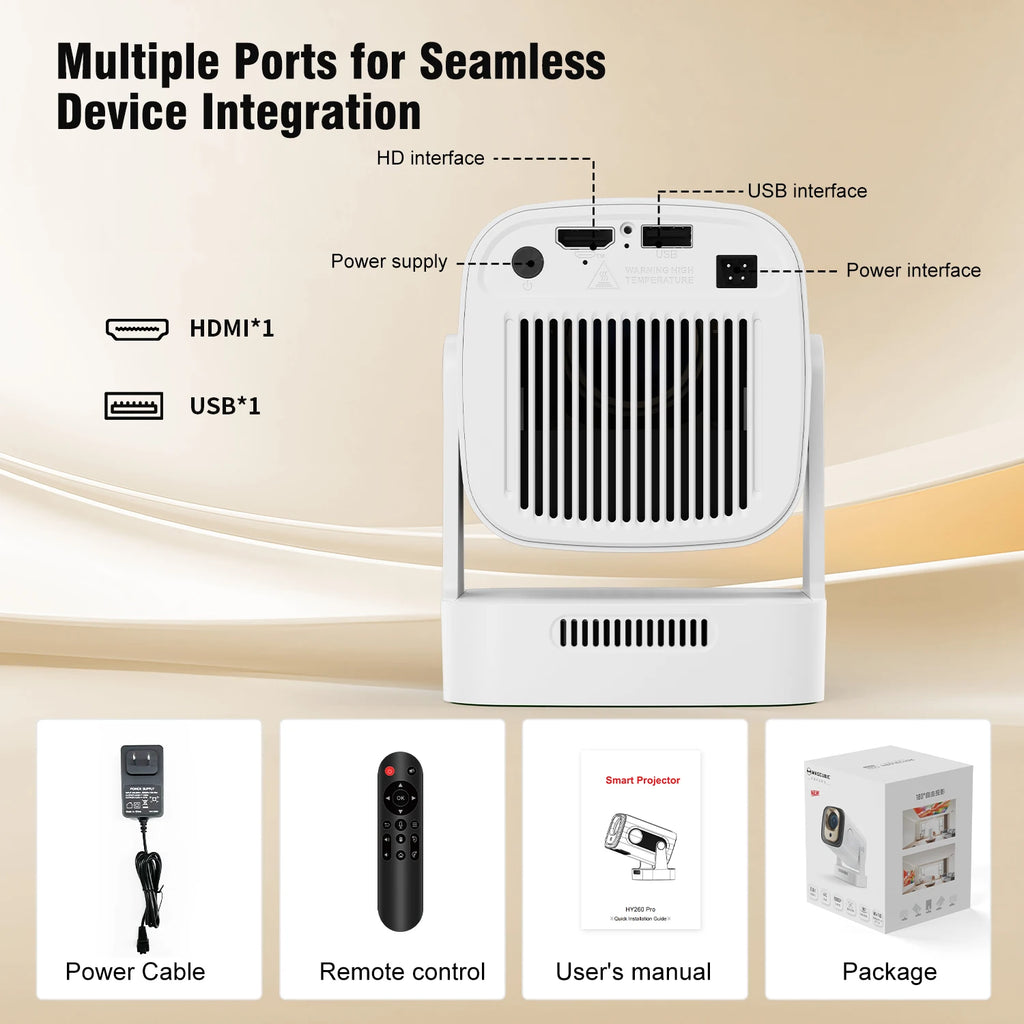 Auto Focus Home Projector