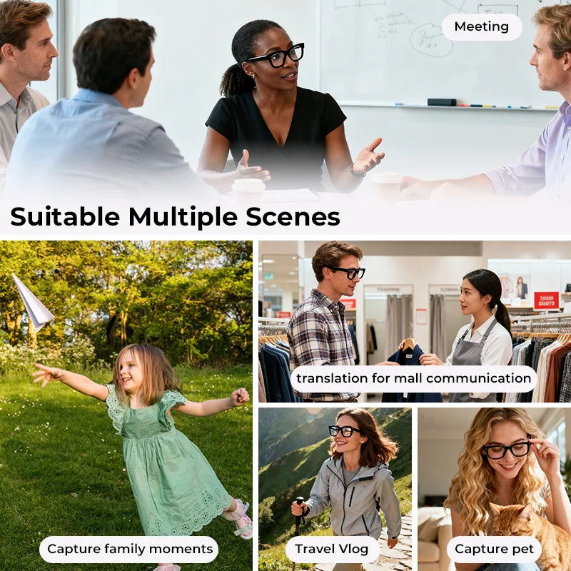 AI Smart Glasses Translator