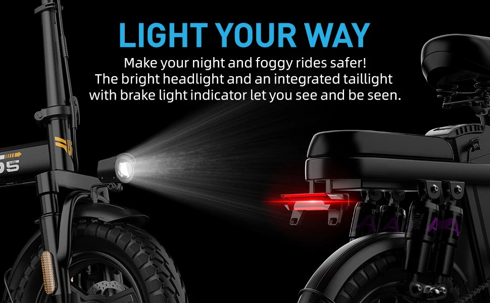500W Folding Electric Bike