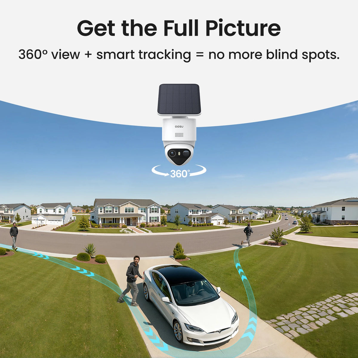 Wireless Outdoors Solar Camera System