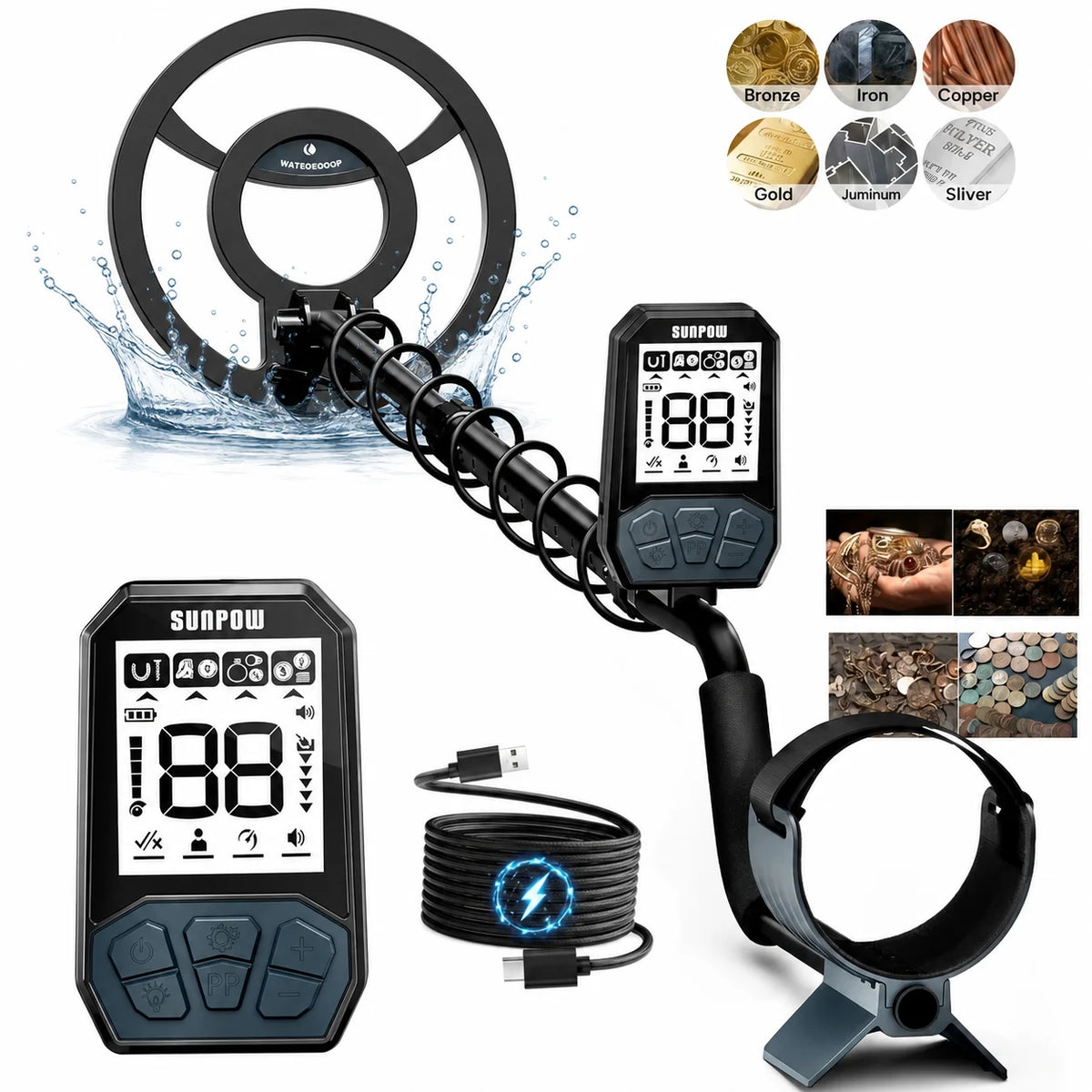 Professional Metal Detector for Adults