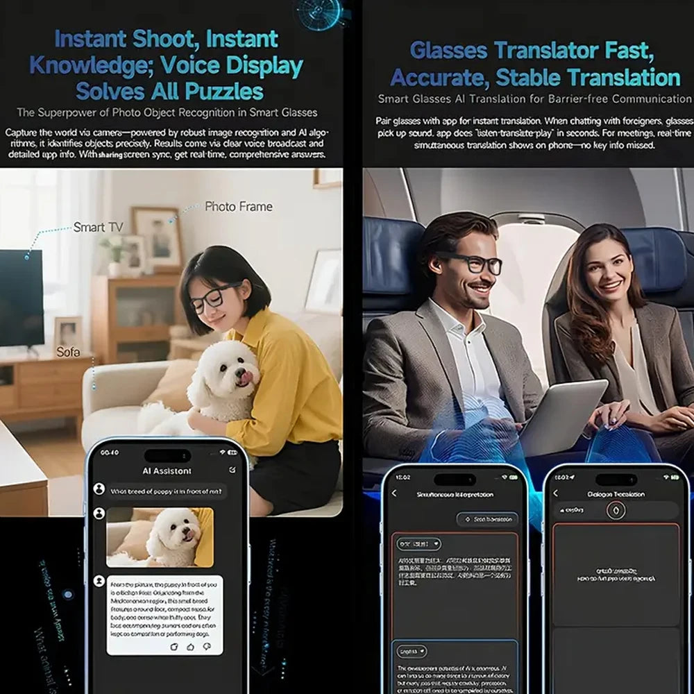 Smart Glasses With AI Translator