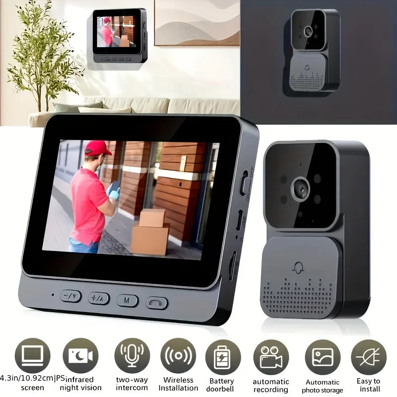 Wireless Video Doorbell Camera