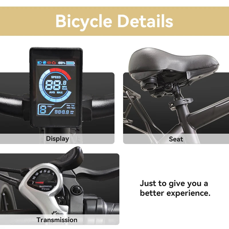 1500w Electric Bike for Adults & Teens