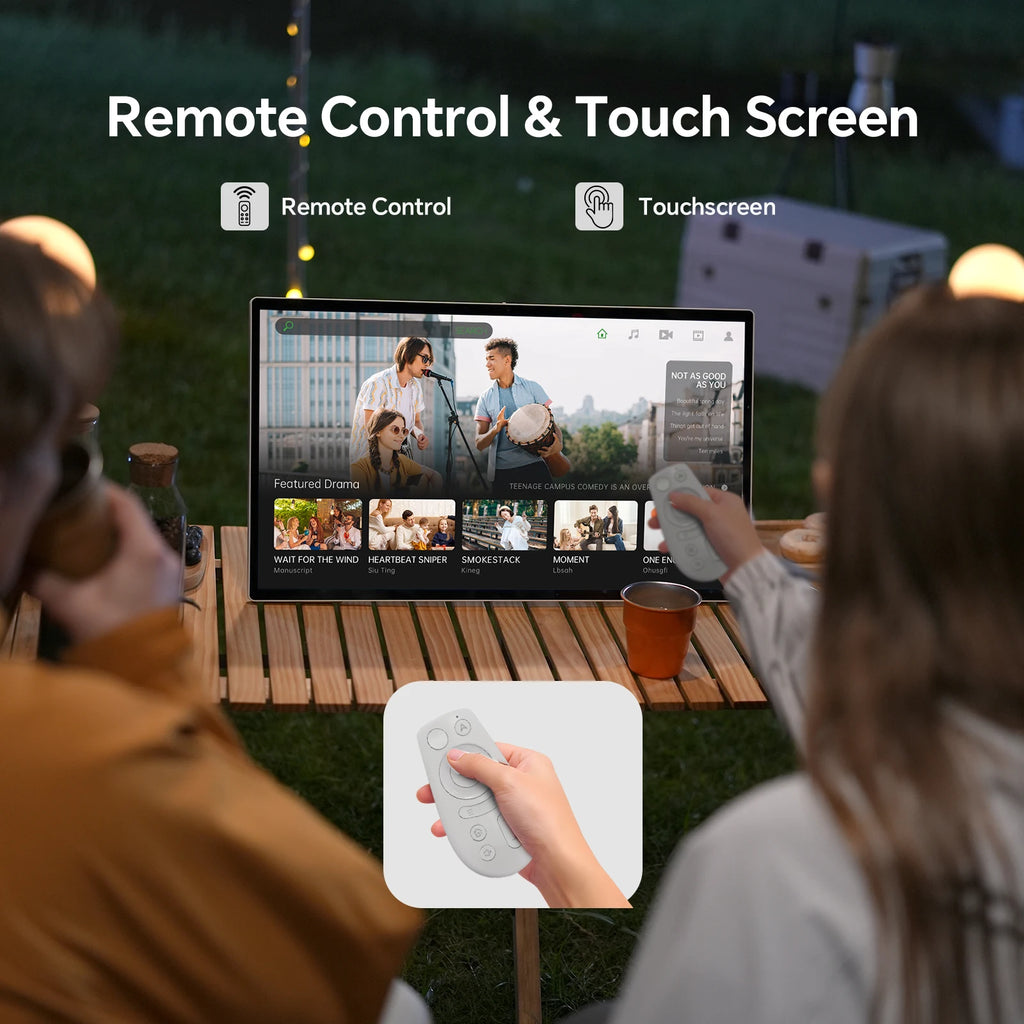25 Inch Portable TV Touchscreen Monitor