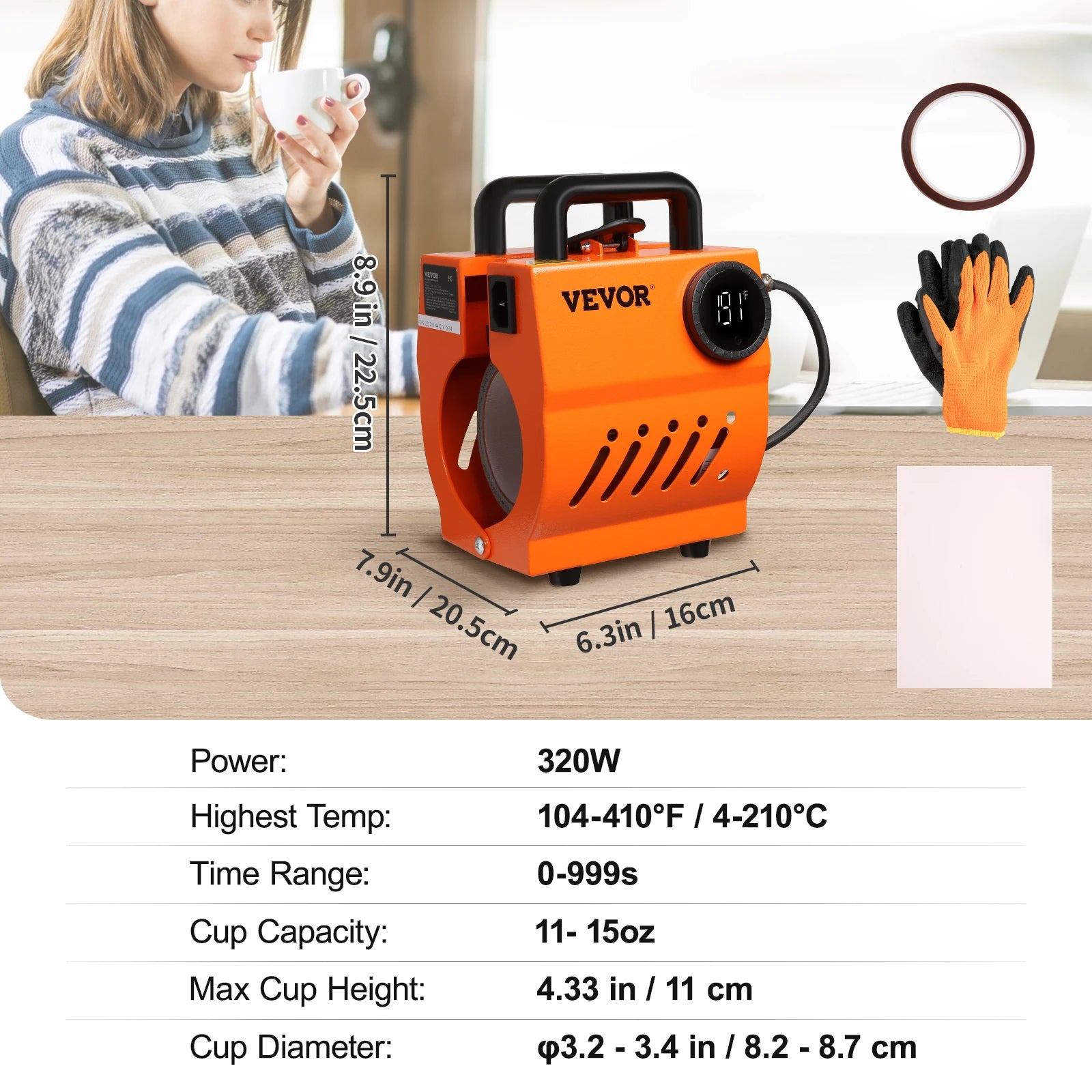 11oz-15oz Mug Heat Press Printing Machine