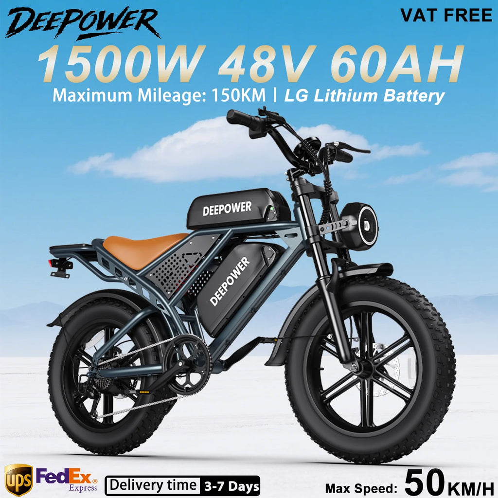 1500w Adult Off-Road Electric Bike