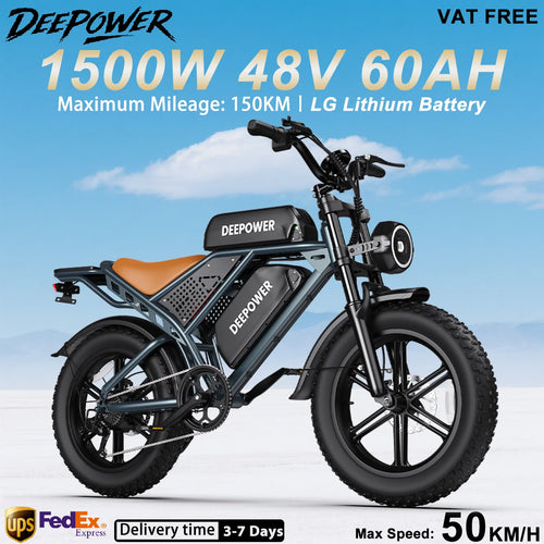 1500w Adult Off-Road Electric Bike