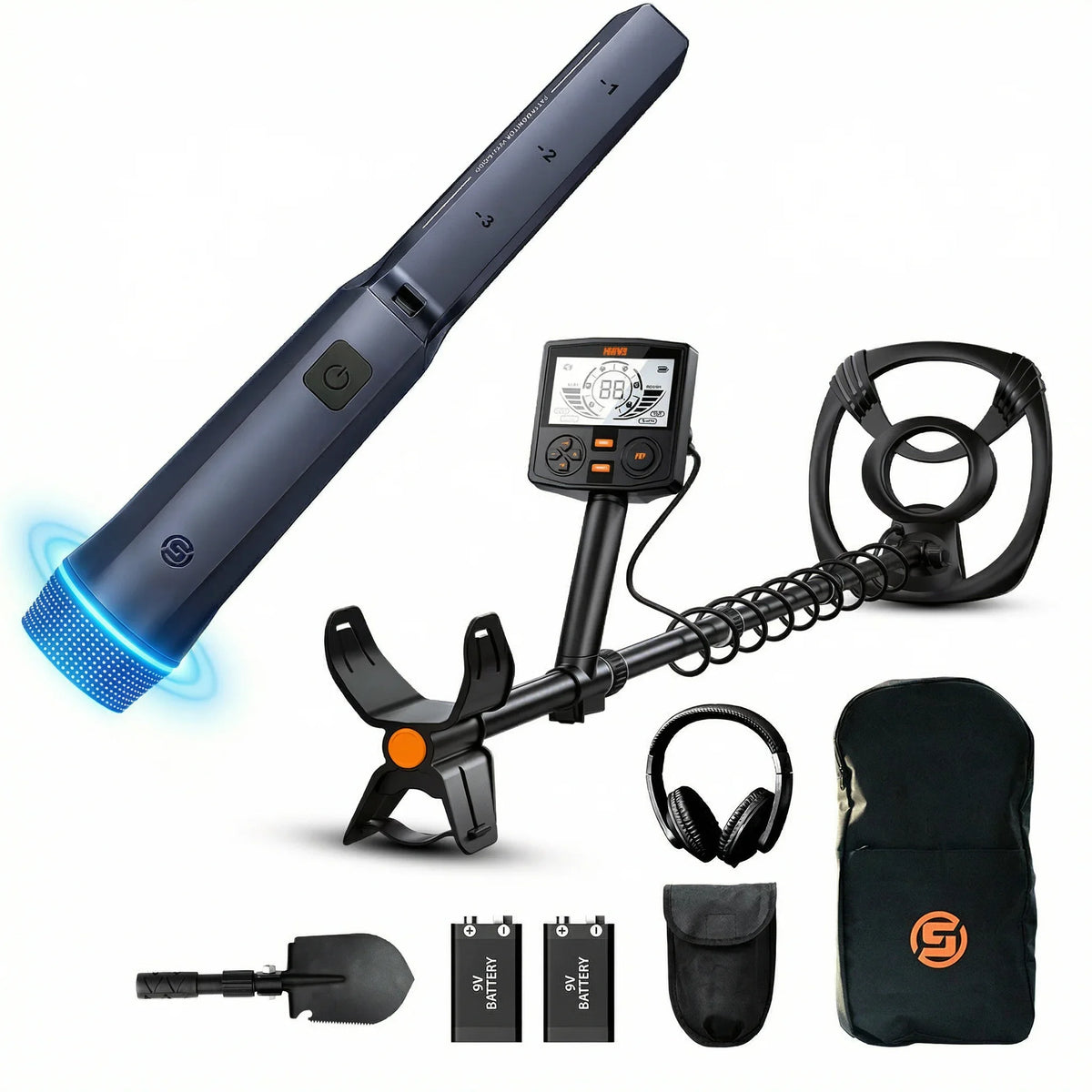 Professional Metal Detecting Equipment Kit