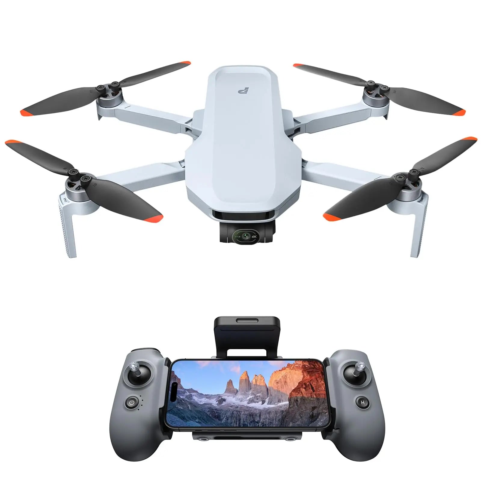 Potensic ATOM 2 3-Axis Gimbal Camera Drone 4K HDR Video, 8K Photo, Vertical Shooting, 10-KM, AI Night Shot Tracking, Under 249g