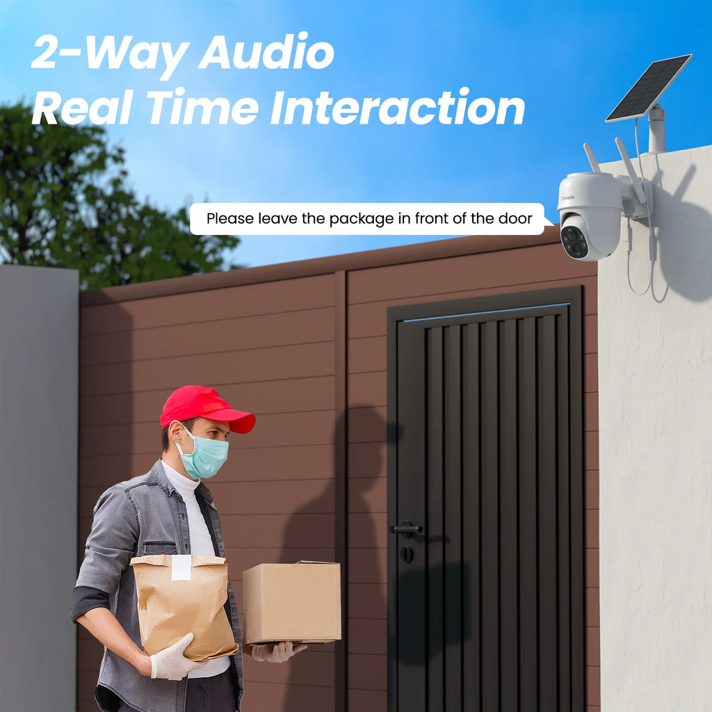 Solar/Battery Powered Security Cameras
