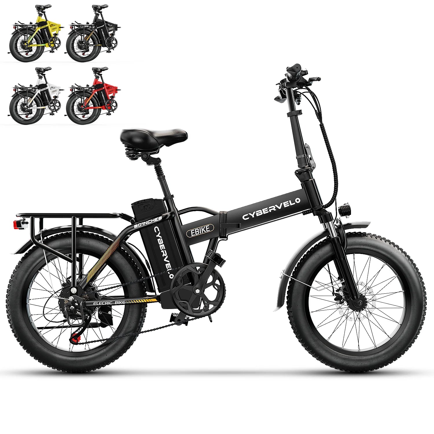 20" 1000W Folding Electric Bike