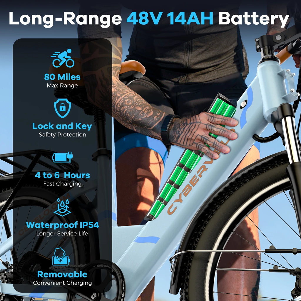 1000W  7-Speed shift Electric Bike