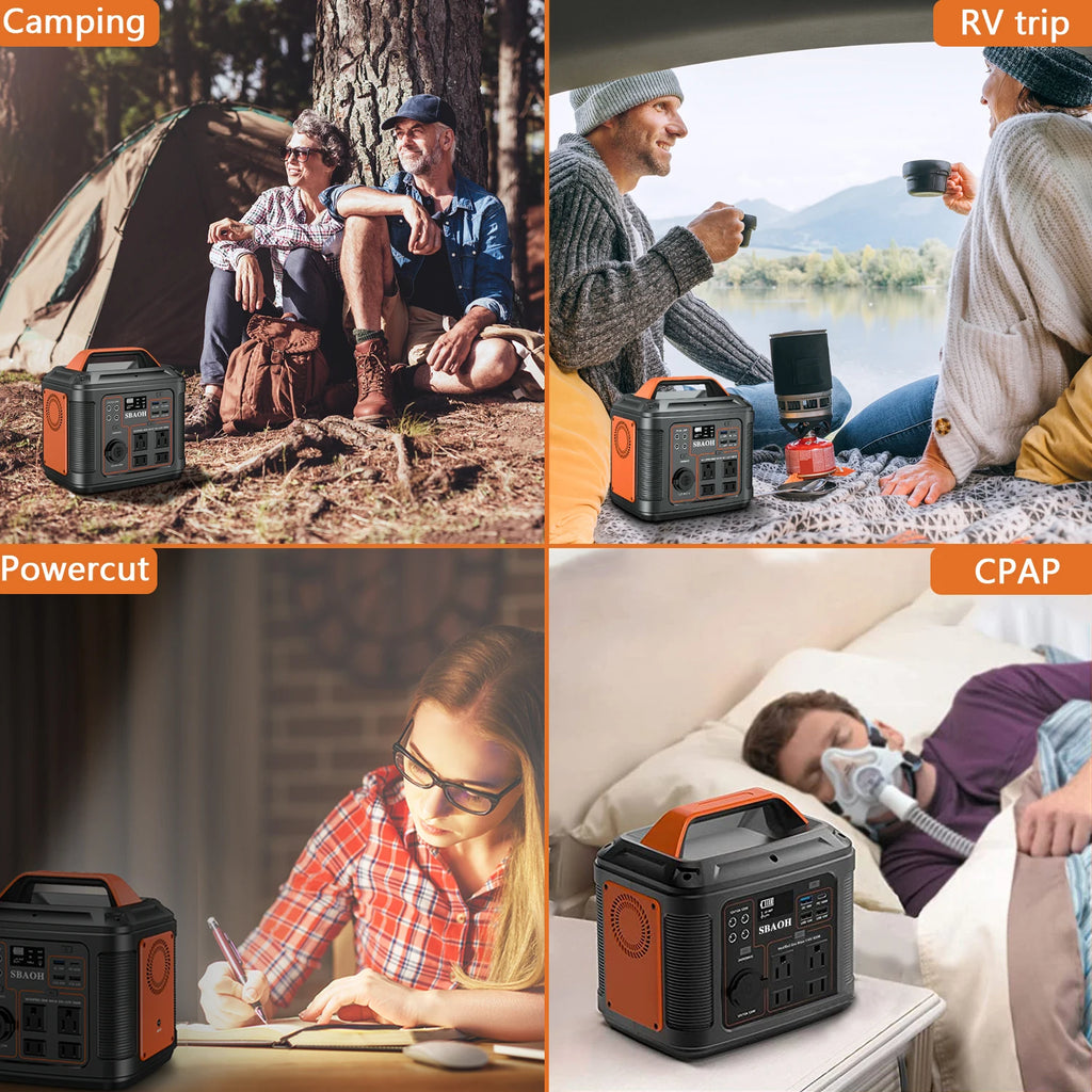 300w Portable Solar Generator