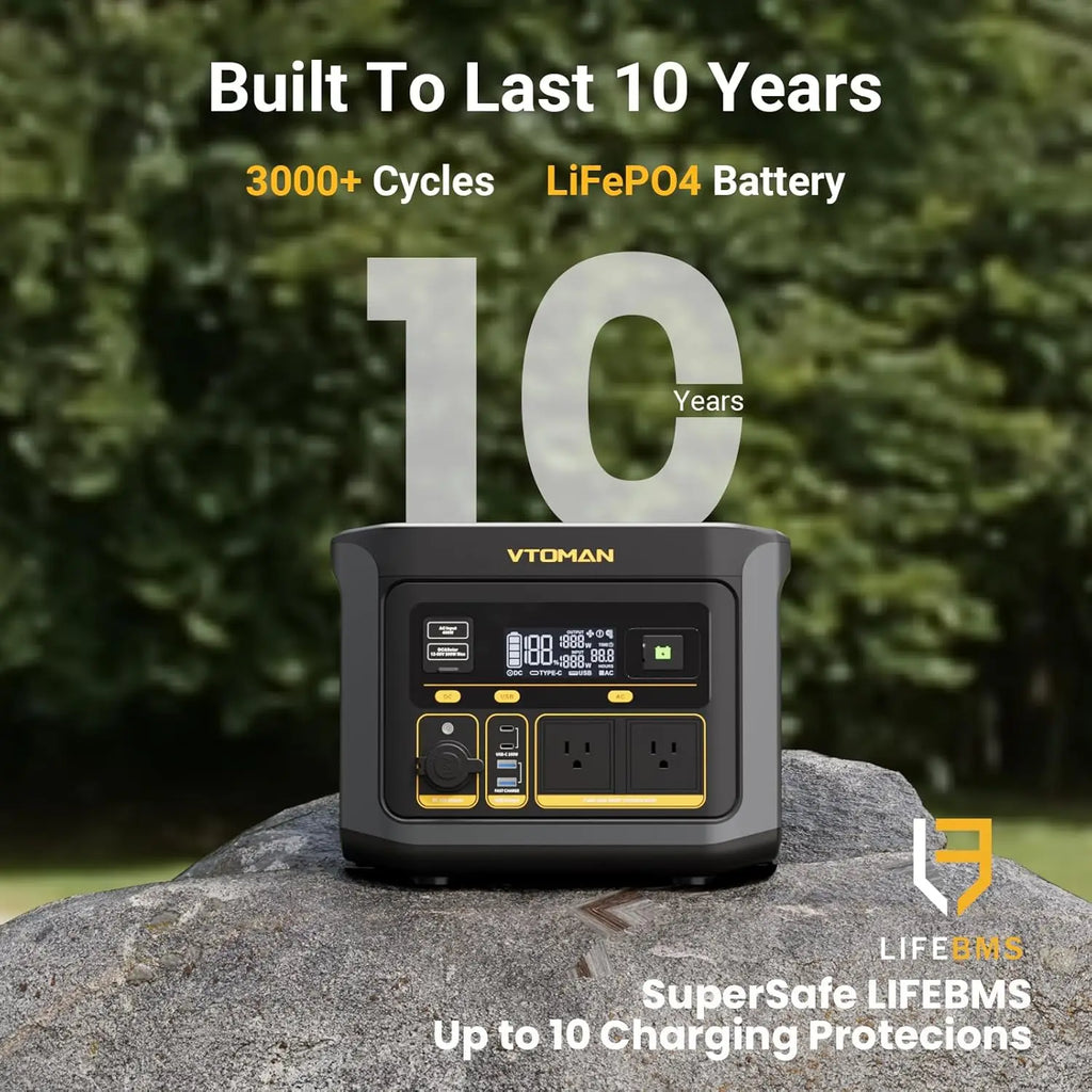 600W Portable Solar Generator