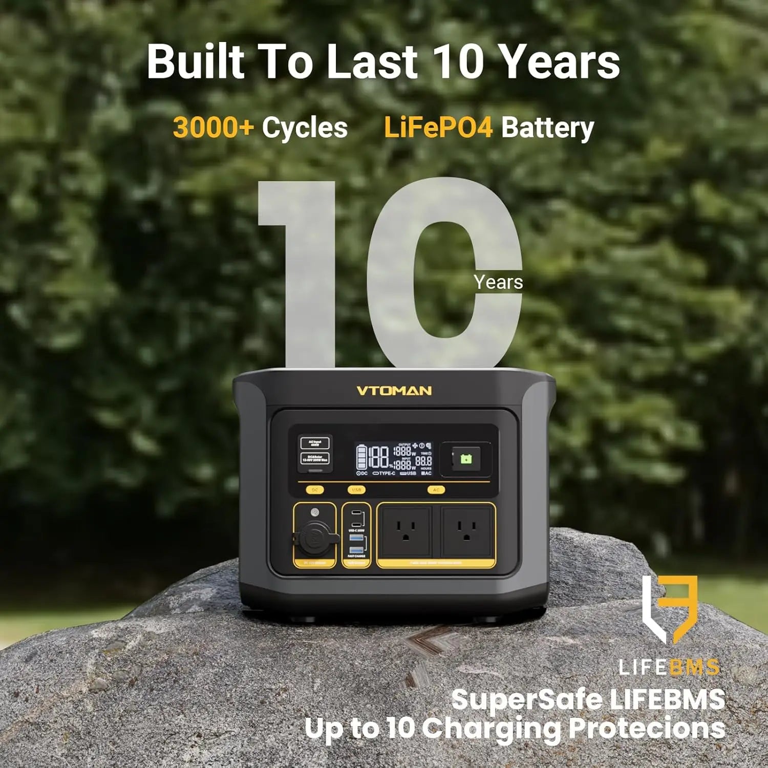 600W Portable Solar Generator