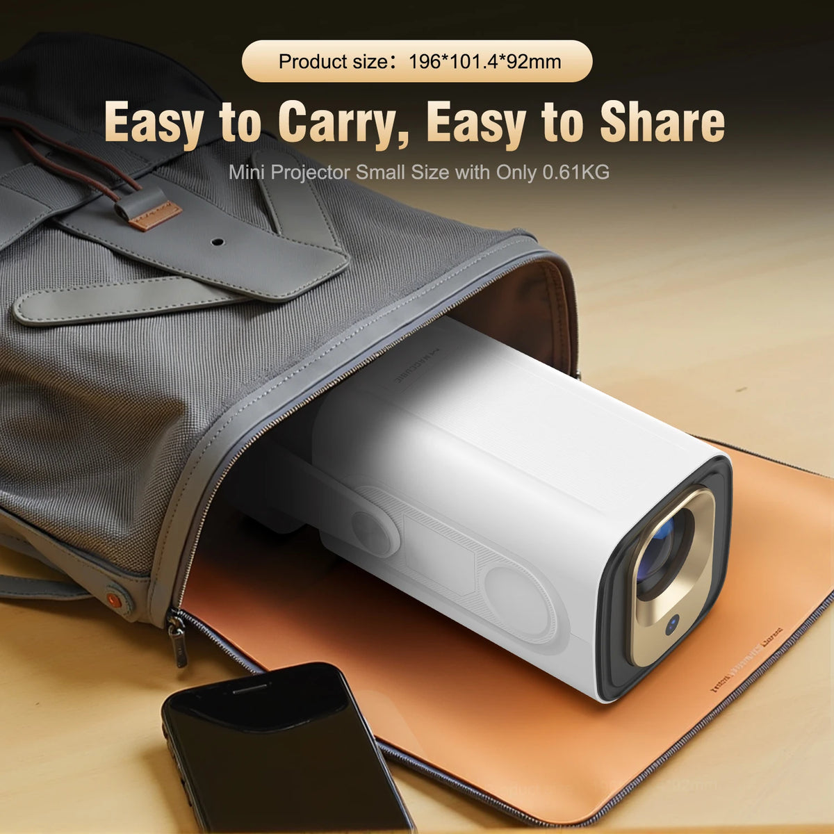Auto Focus Home Projector