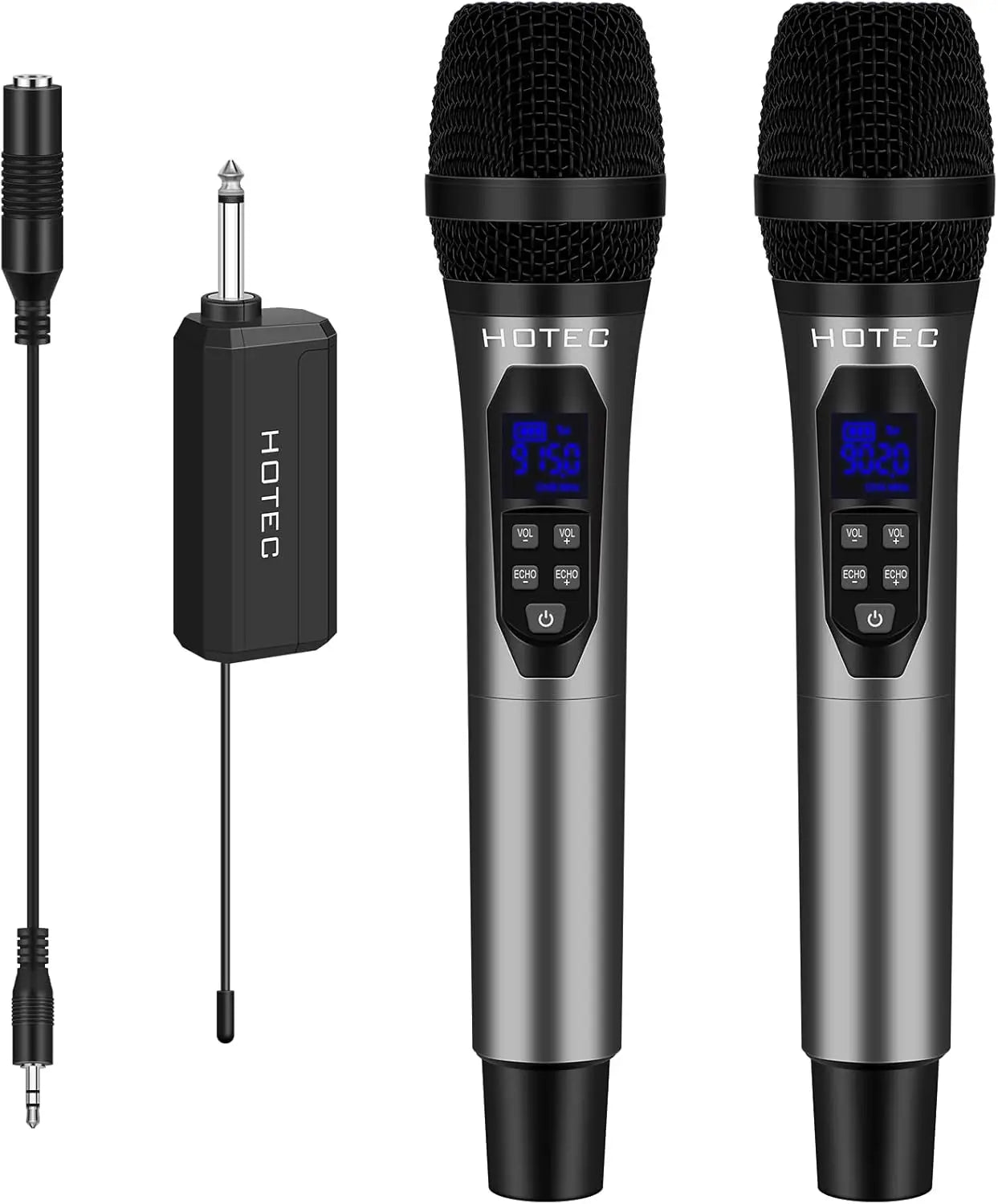 Dual UHF Wireless Microphones