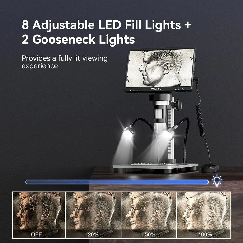 7" Electronic Digital Microscope