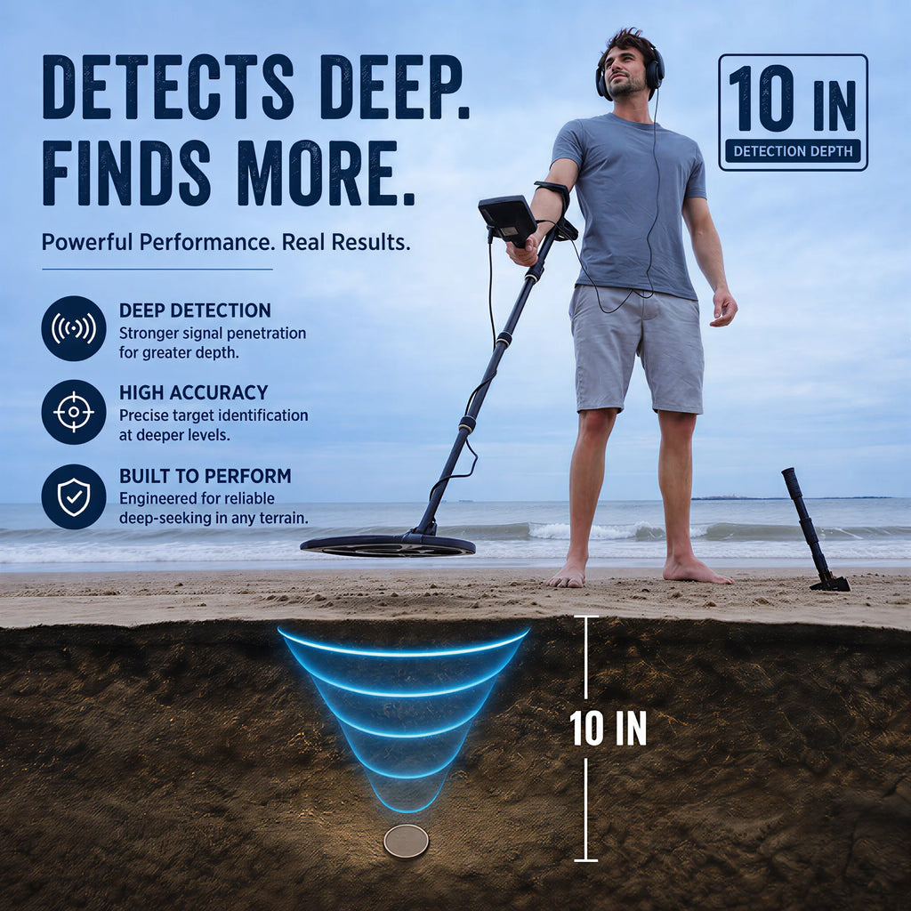 Professional Metal Detecting Equipment Kit