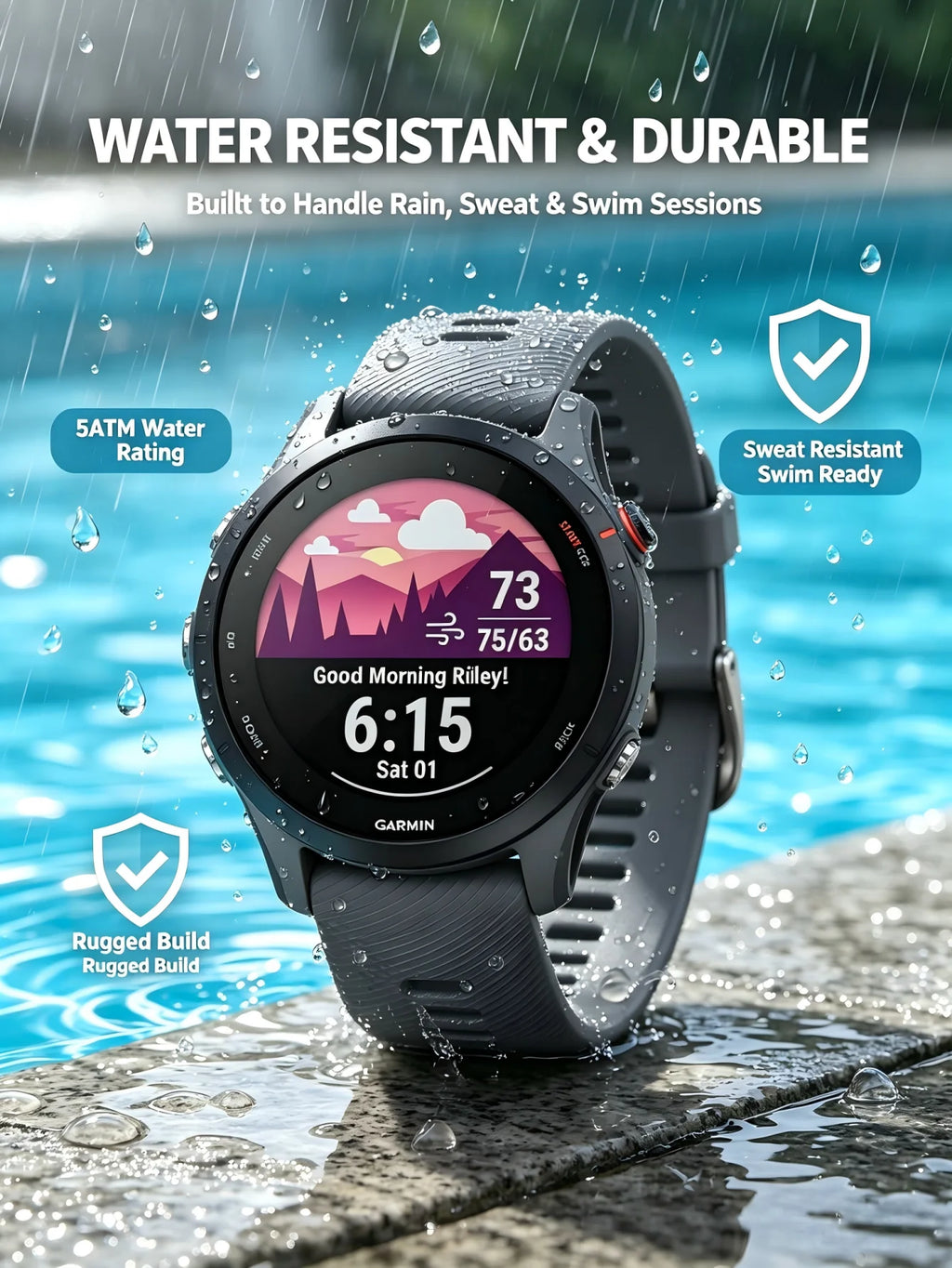 Sports Smartwatch with Color Screen