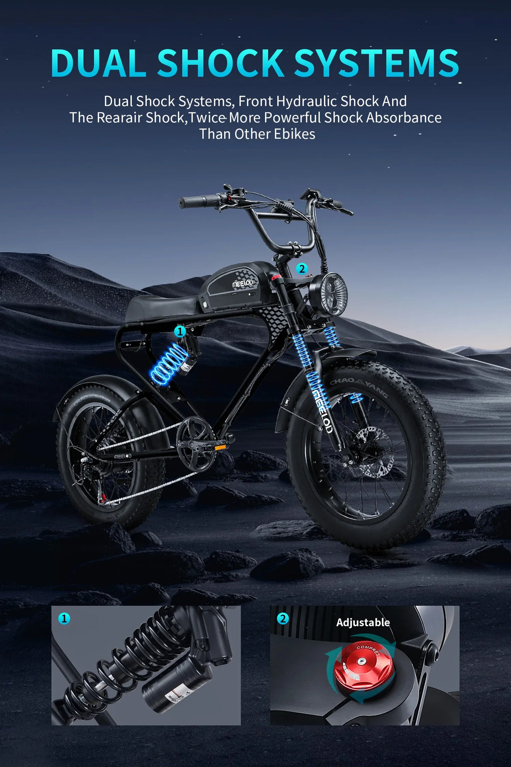 Fat Tire E - Bike