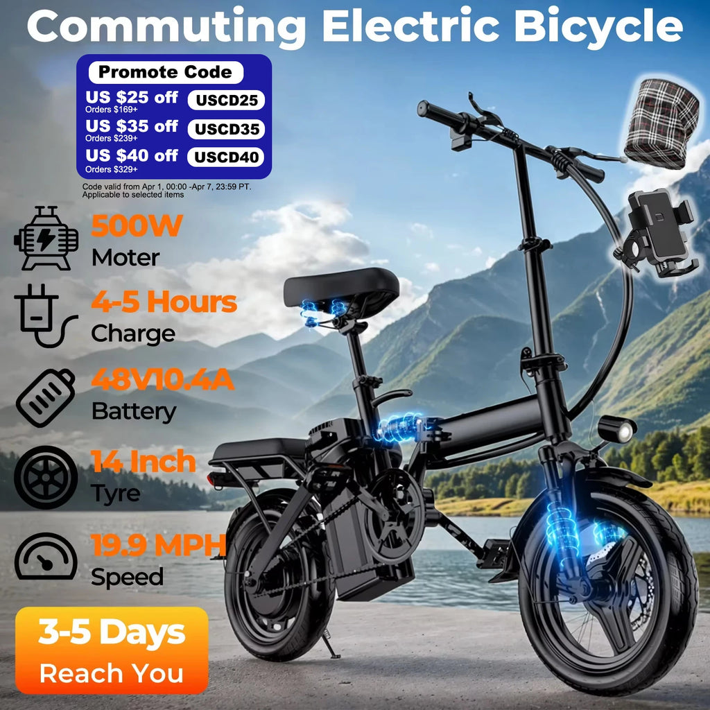 500W Adult Electric Bike