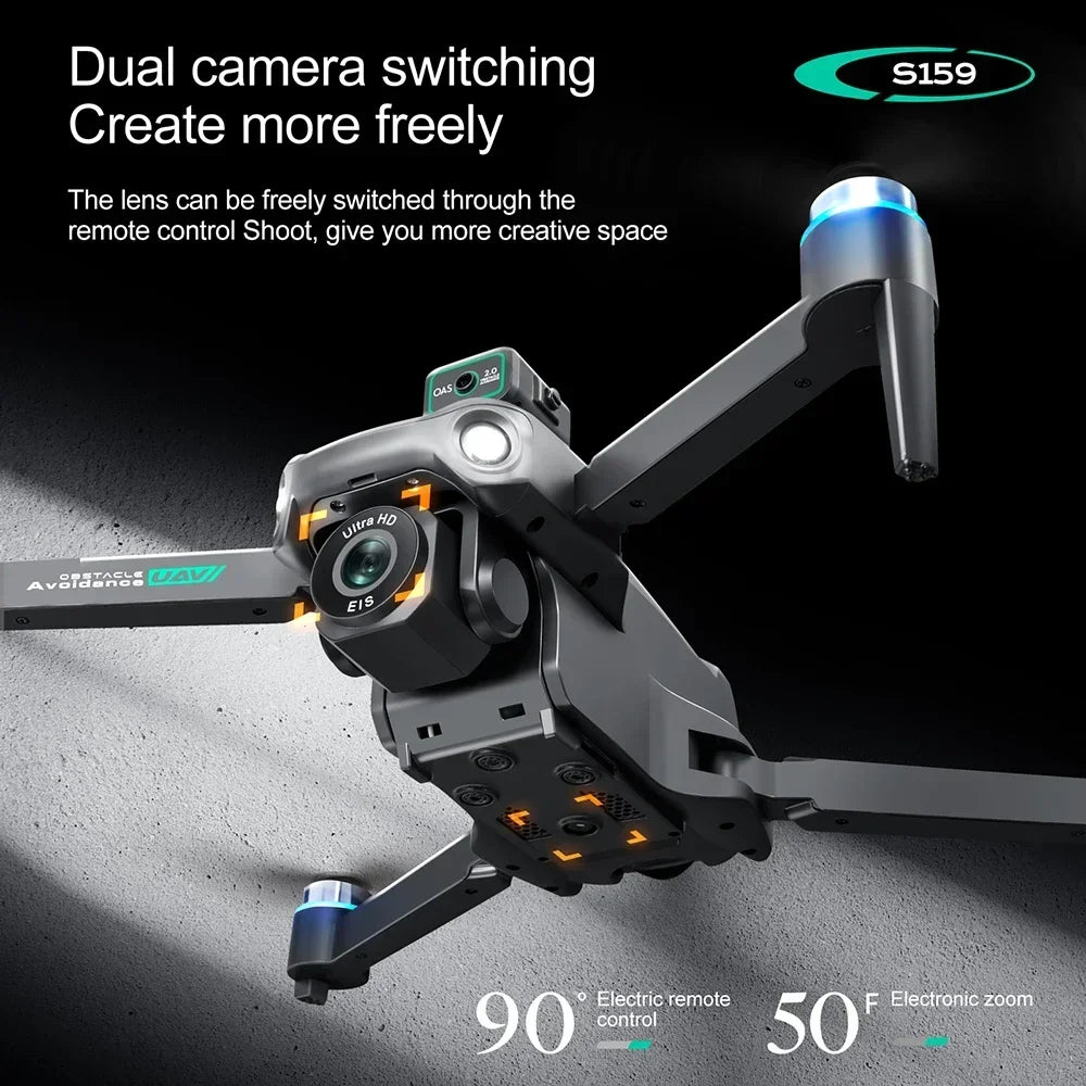 Dual Camera Professional  Foldable Quadcopter