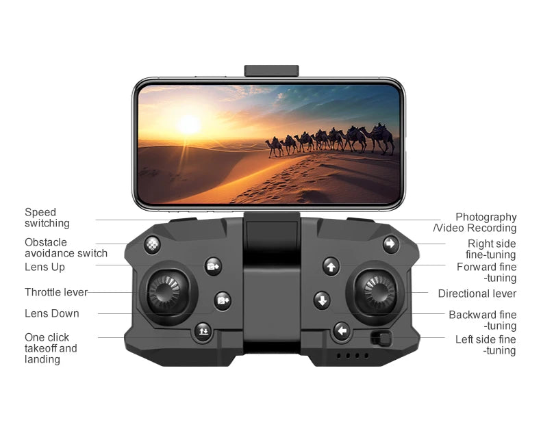 Helicopter Drone, 8K Camera