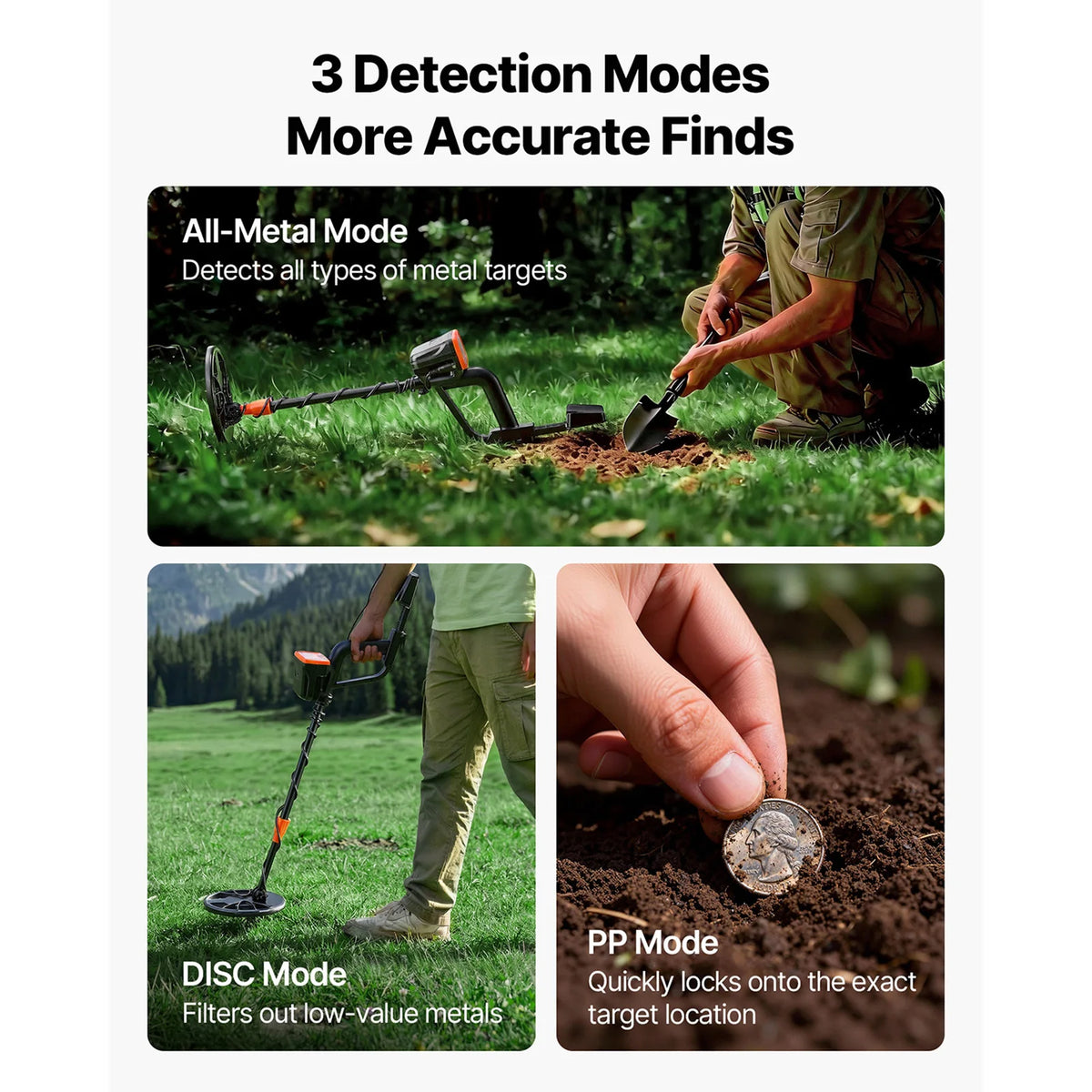 Metal Detector With Headphones