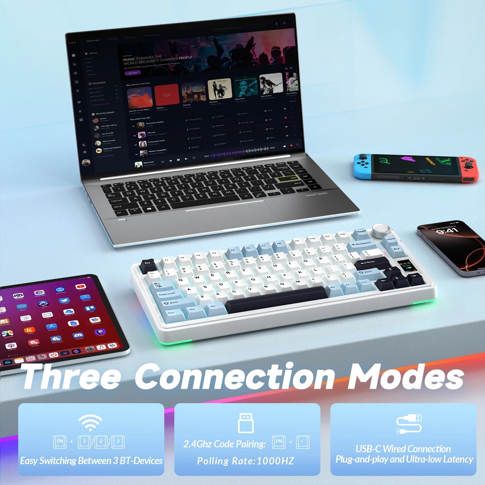 Wireless Gaming Keyboard