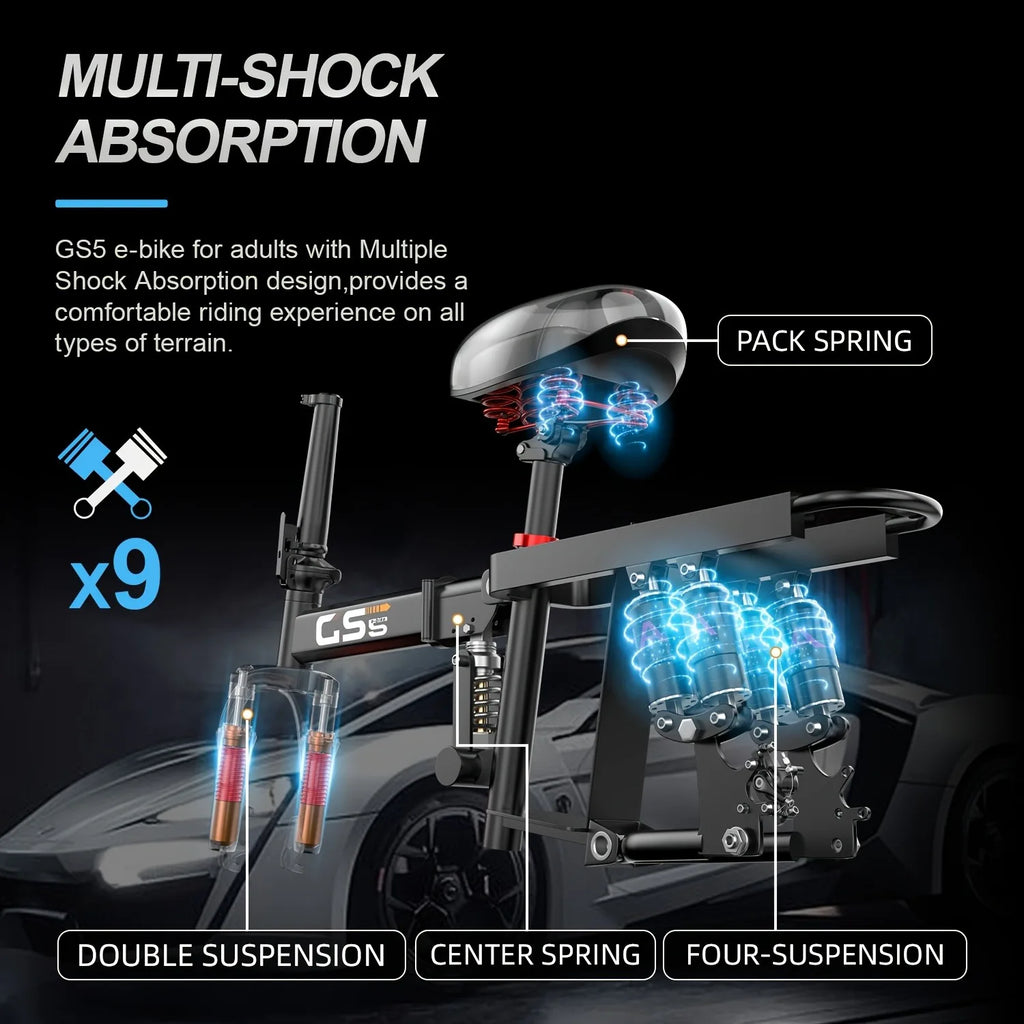 500W Folding Electric Bike